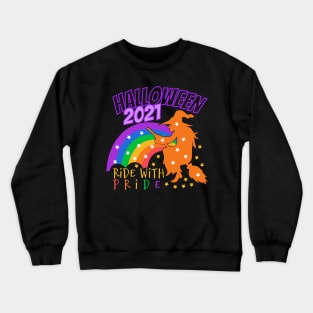 LGBTQ Halloween Pride Crewneck Sweatshirt